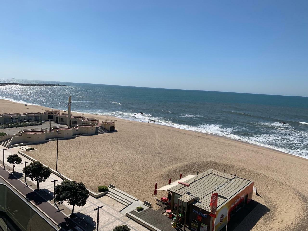 Front Beach Apartment Póvoa de Varzim Kültér fotó