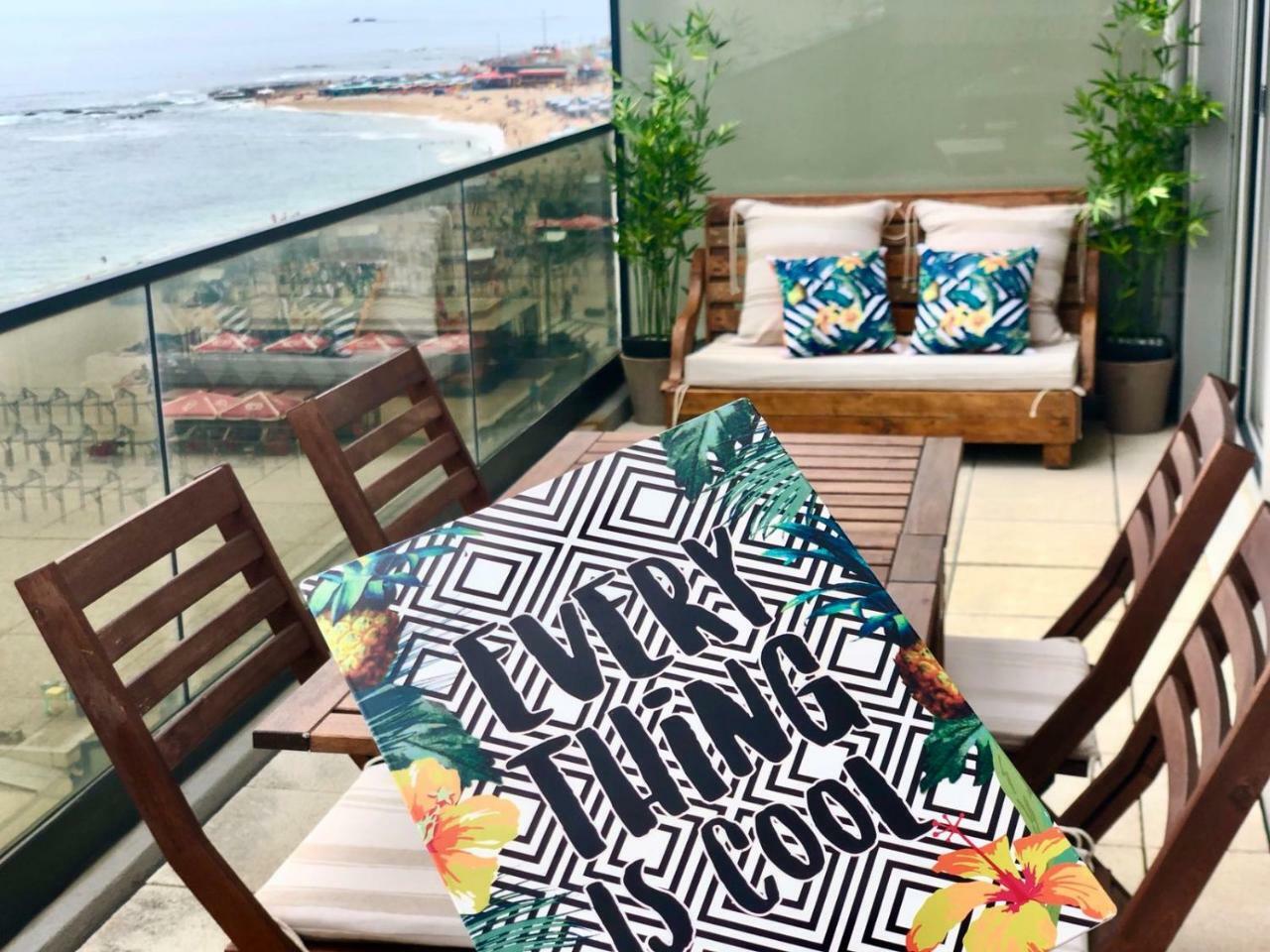 Front Beach Apartment Póvoa de Varzim Kültér fotó
