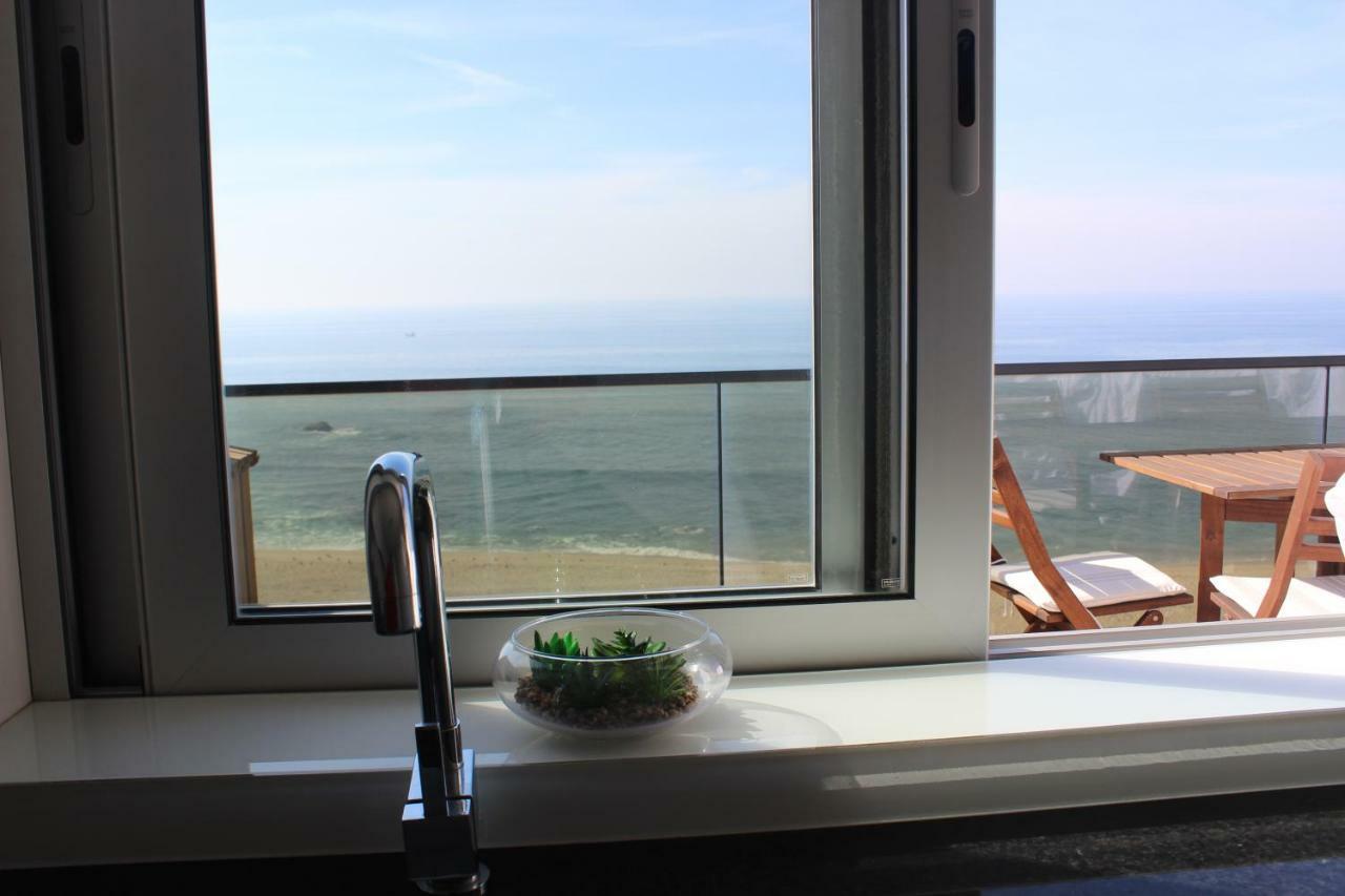 Front Beach Apartment Póvoa de Varzim Kültér fotó